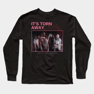 it's torn away - vintage minimalism Long Sleeve T-Shirt